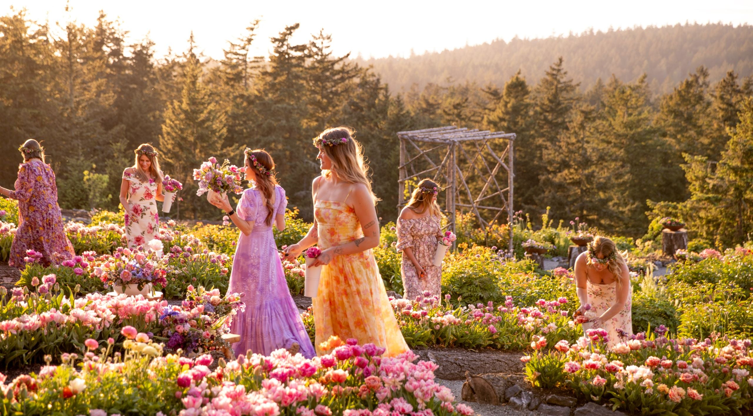 San Juan Island April 2027 Retreat | Farmluxe Tulip Dreamscape